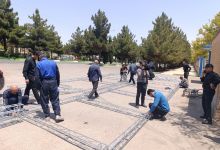 گزارش تصویری راه اندازی و برپایی موکب خادمان آقای شهید ایران